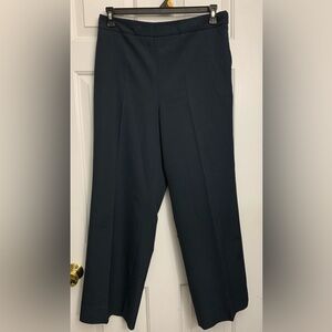 Doncaster Collection Charcoal Wide Leg Women's Pants Sz 14